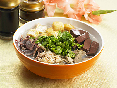 鸭血汤