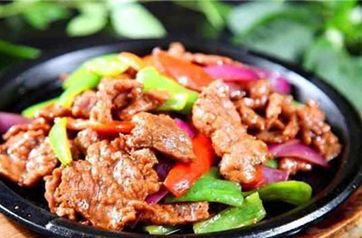 铁板牛肉
